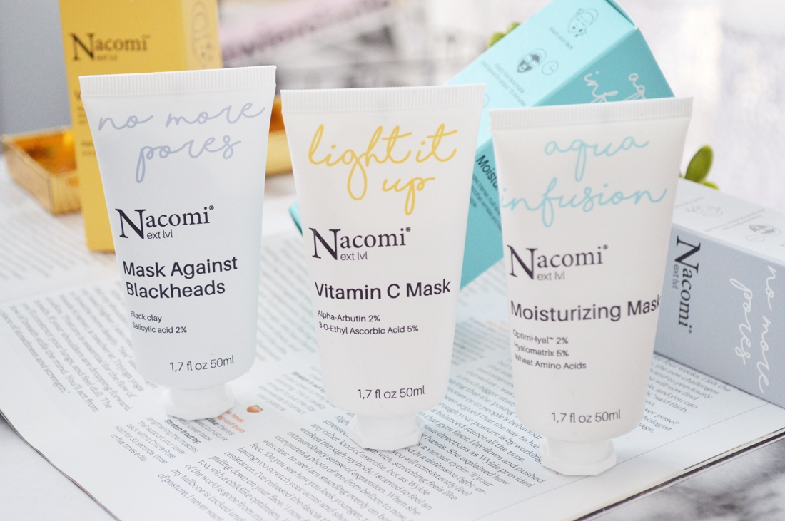 Nacomi maski do twarzy Next Level Puderek.com.pl